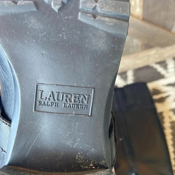 LAUREN Ralph  Lauren | Sahara Leather Boots - Picture 8 of 9